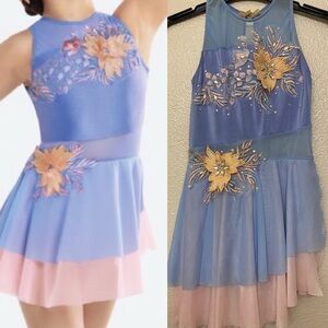 Revolution Dance costume dress Leotard TEN THOUSAND HOURS RC22834 LC-large child